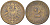 Германия 2 пфеннига 1876 C, старогербовка KM 2, Jager 2, Weege 3 медь 212-613