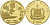 Самоа 100 тала 1977 25 лет правления Елизаветы II KM 25 золото PROOF 00-000-00