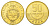 Коста-Рика 50 колонов 2007 KM 231.1b сталь плакированная латунью UNC M84-11