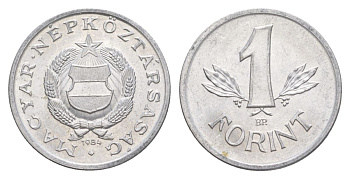 Венгрия 1 форинт 1984 KM 575 алюминий UNC 4633-954
