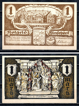 Вестфалия, Винзебек (Вестфалия) 1 марка 2193-36-1-2