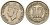 Британская Малайя 10 центов 1950 Георг VI (1937-1952) KM 8 медно-никель 116-911