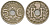 Франция 5 сантимов 1924 KM 875, Le Franc 122/8 медно-никель 4164-1135