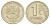 Россия 1 рубль 2005 ММД Y 833 медно-никель 4702-557