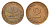 ФРГ 2 пфеннига 1958 F KM 106, J. 381 бронза 4189-743