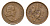 ЮАР 1 цент 1966 Ян ван Рибек (1619-1677), Suid Africa, легенда на африкаанс, капские воробьи KM 65.2 бронза 4690-1161