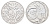 Ватикан 5 лир 1975 Священный год KM 126 алюминий UNC 4697-1027