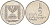 Израиль 1/2 лиры 1970 JE 5730 KM 36.1 медно-никель 190-1234