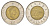 Канада 2 доллара 1997 Елизавета II (1952-2022), полярный медведь KM 270 биметалл 4631-833