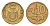 ЮАР 10 центов 2002 герб, цветок алоэ, год-тип KM 269 сталь плакированная бронзой 4687-362