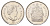 Канада 50 центов 2019 Елизавета II (1952-2022), герб KM 494 сталь плакированная никелем UNC 4678-1224