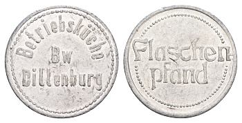 Германия, ресторан Дилленбурга депозит за бутылку ND алюминий 4637-1143