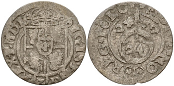 Польша 3 полкера (3 полторака - 1 крейцер) 1622 Сигизмунд III Ваза (1587-1632) Gorecki B.22 серебро 4158-1251