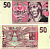 Чехия 50 крон 1993  Pick 4  бумага  UNC (пресс)  6312-57-1-1