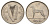 Ирландия 6 пенсов 1928 собака, ирландский волкодав KM 5 никель 4682-549