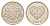 Латвия 1 лат 2011 Пряничное сердце KM 127 медно-никель UNC 4679-357