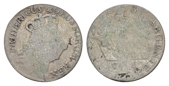 Пруссия 6 грошей 1779 E, Фридрих II (1740-1786) KM A297 серебро 4655-139
