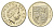 Великобритания 1 фунт 2014 Елизавета II (1952-2022) KM 1113 никель латунь 4691-843