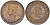 Канада 1 цент 1916 Георг V (1910-1936), большой формат KM 21 бронза 190-322
