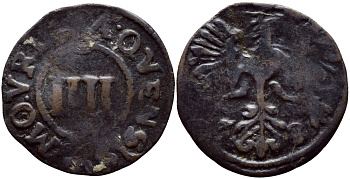 Ахен 4 геллера 1638 KM 3 медь 560-851