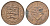 Гернси 8 даблов (дублей) 1956 KM 16 бронза 4692-945