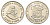 ЮАР 20 центов 1961 Ян ван Рибек KM 61 серебро 1525-1042