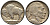 США 5 центов 1914 D, индеец, бизон KM 134 медно-никель 1522-521