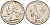 США 25 центов (квотер) 2007 P, серия штаты США, Вайоминг KM 399 медь плакированная медно-никелем 4586-212