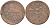 Иран 50 динаров 1856 АН1273, NASIR AL-DIN SHAH (1848-1896), вес 11,03 гр. KM 819 (C250) медь 00-00