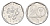Чехия 20 геллеров 1997 KM 2.1 алюминий UNC 3458-741
