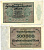 ГЕРМАНИЯ 500000 МАРОК 1923 СЕРИЯ С ДВУХ СТОРОН Pick 88а бумага 7548-67-2