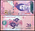 Венесуэла 20 боливаров 2009 3 сентября 2009, Луиза Касерес де Арисменди Pick 91 d бумага UNC (пресс) 2196-43-1-1