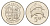 Исландия 5 крон 1996 дельфины KM 28a сталь плакированная никелем UNC 4586-457