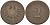 Германия 2 пфеннига 1874 C, старогербовка KM 2, J. 2 медь 4575-617