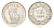 Швейцария 1/2 франка 1953 B KM 23 серебро UNC 4124-734