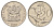 ЮАР 50 центов 1981 Зантедеския Эллиота (калла), герб KM 87 никель 4604-1212