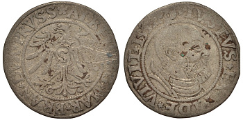 Бранденбург-Пруссия 1 грош 1532 Альберт V серебро 00-00