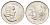 ЮАР 20 центов 1966 Ян ван Рибек (1619-1677), South Africa, легенда на английском, цветок протея KM 69.1 никель 4695-1056